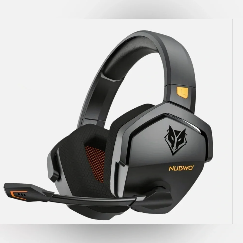 Black and Orange Gaming Headset